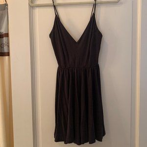 Black Spaghetti Strap Romper